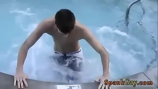 Spanking hot teen boys and naturist gay first time h&period; Out of doors With
