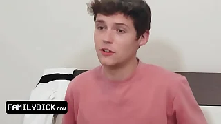 Innocent Teen Boy Gets His Perfect Concerning Butt Spanked For His Bad Grades By His Strict StepFather